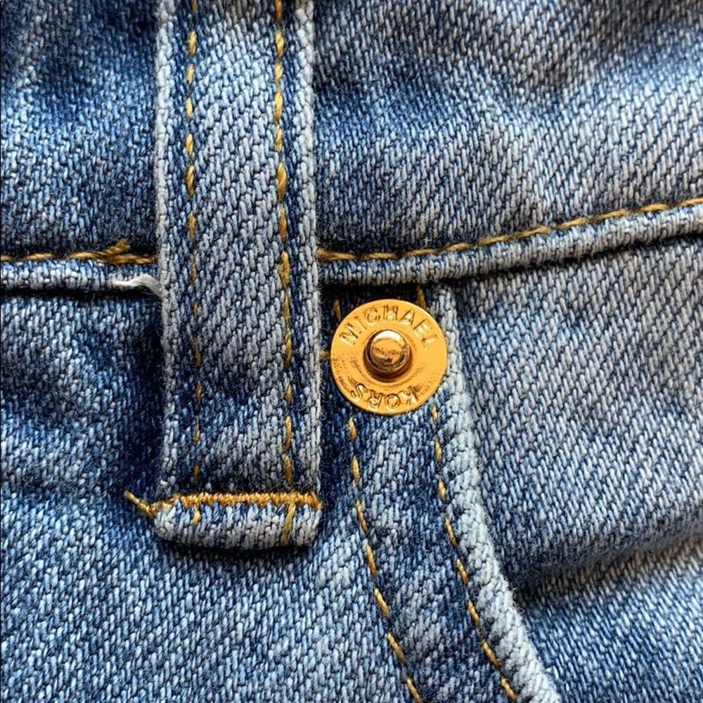 Michael‎ Kors - flower embellished crop jeans, 4 - Picture 10 of 14